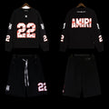 Amiri Hoodie + Short Set