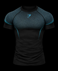 Gym shark blue compression