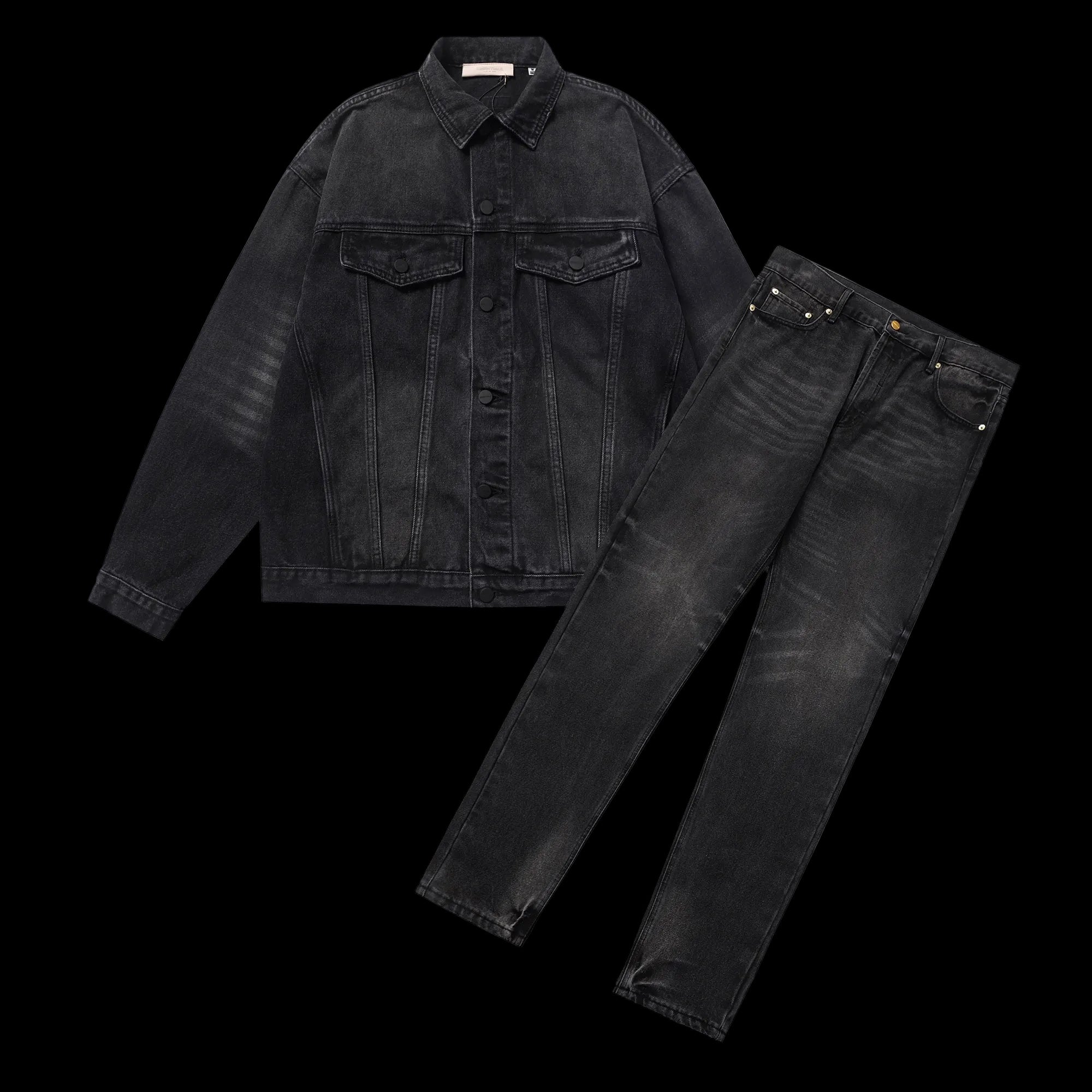 Essentials Denim Jacket + Jeans Set
