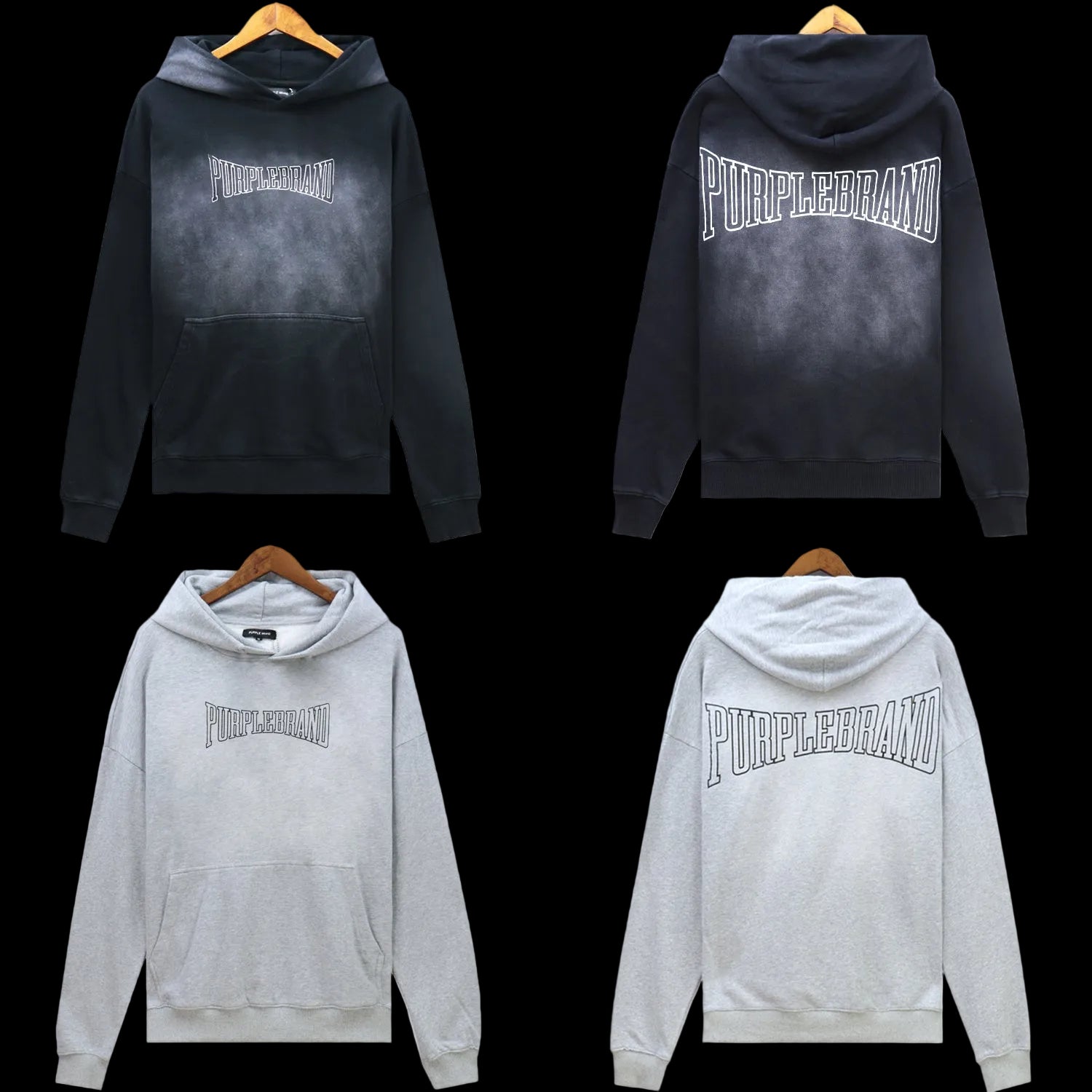 Purple Brand Hoodies