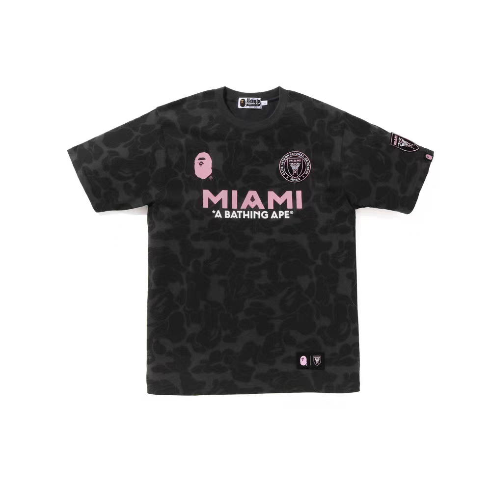 MIAMI BAPE BLACK SHIRT