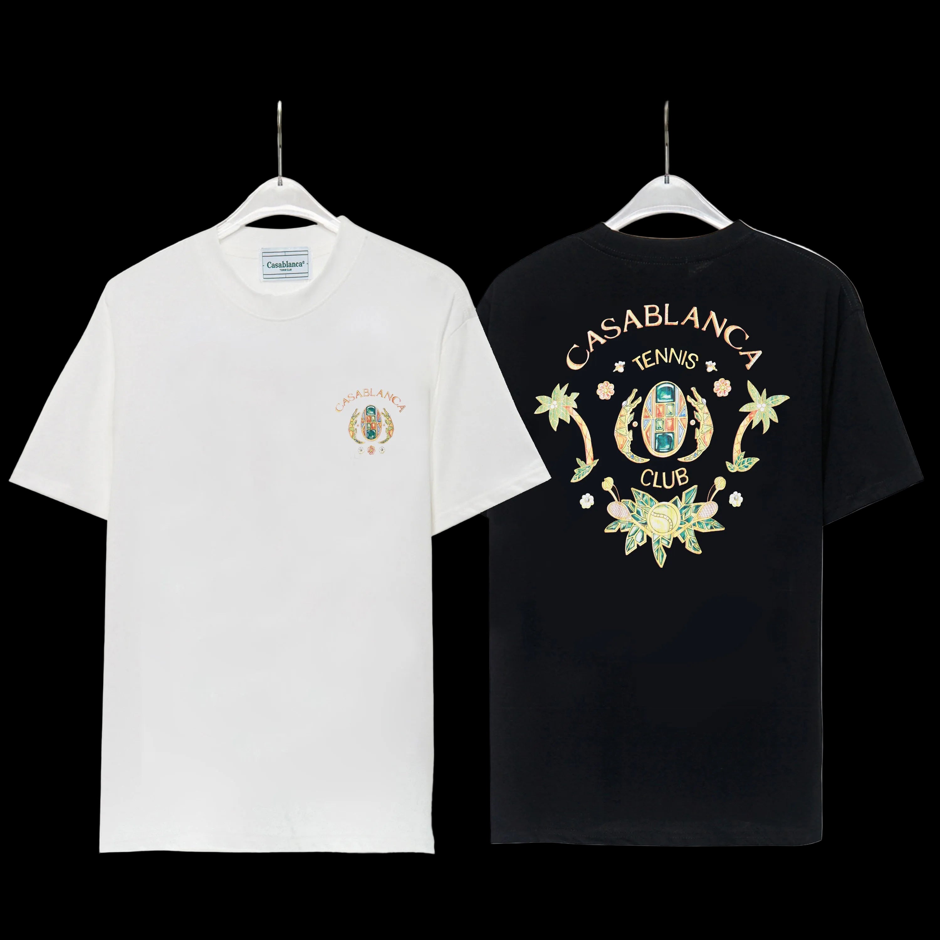 Casa blanca shirts black and white