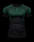 Gym shark green compression