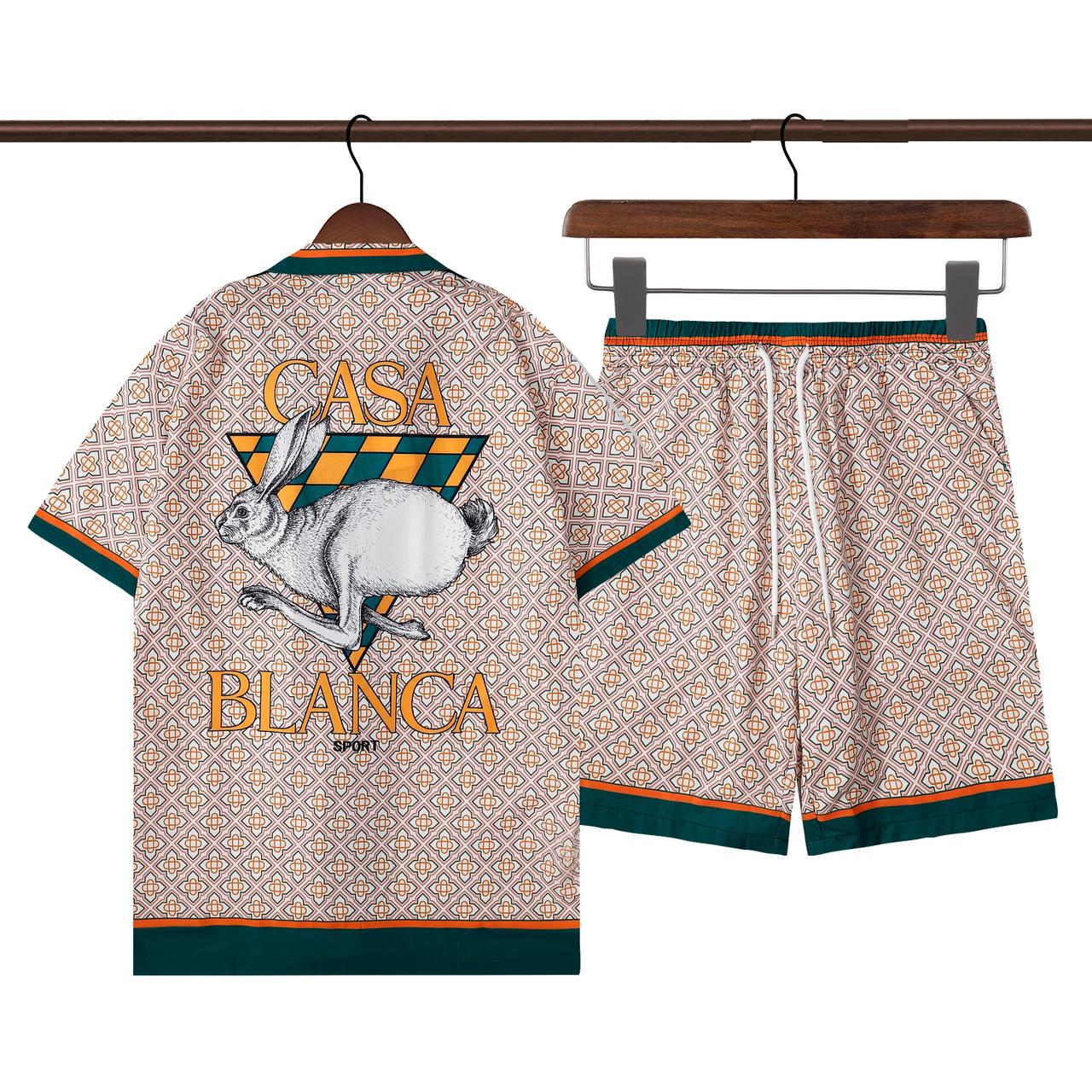 Casablanca shirt + short set