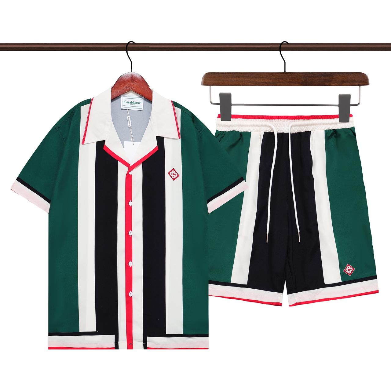 Casablanca shirt + short set