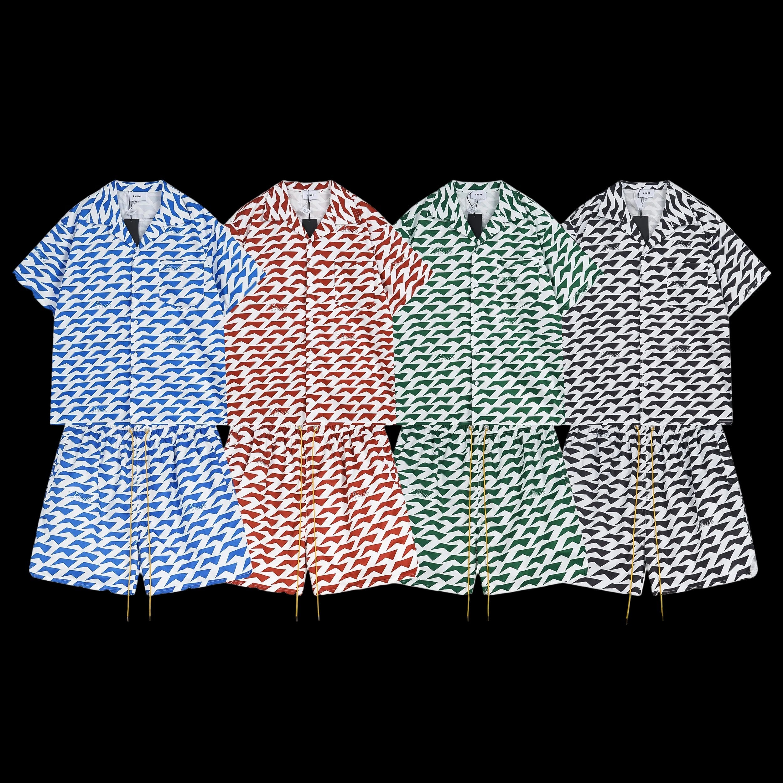 RHUDE Shirt + Short Set