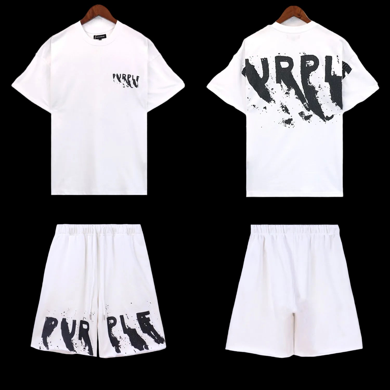 Purple Brand Shirt + Short Set