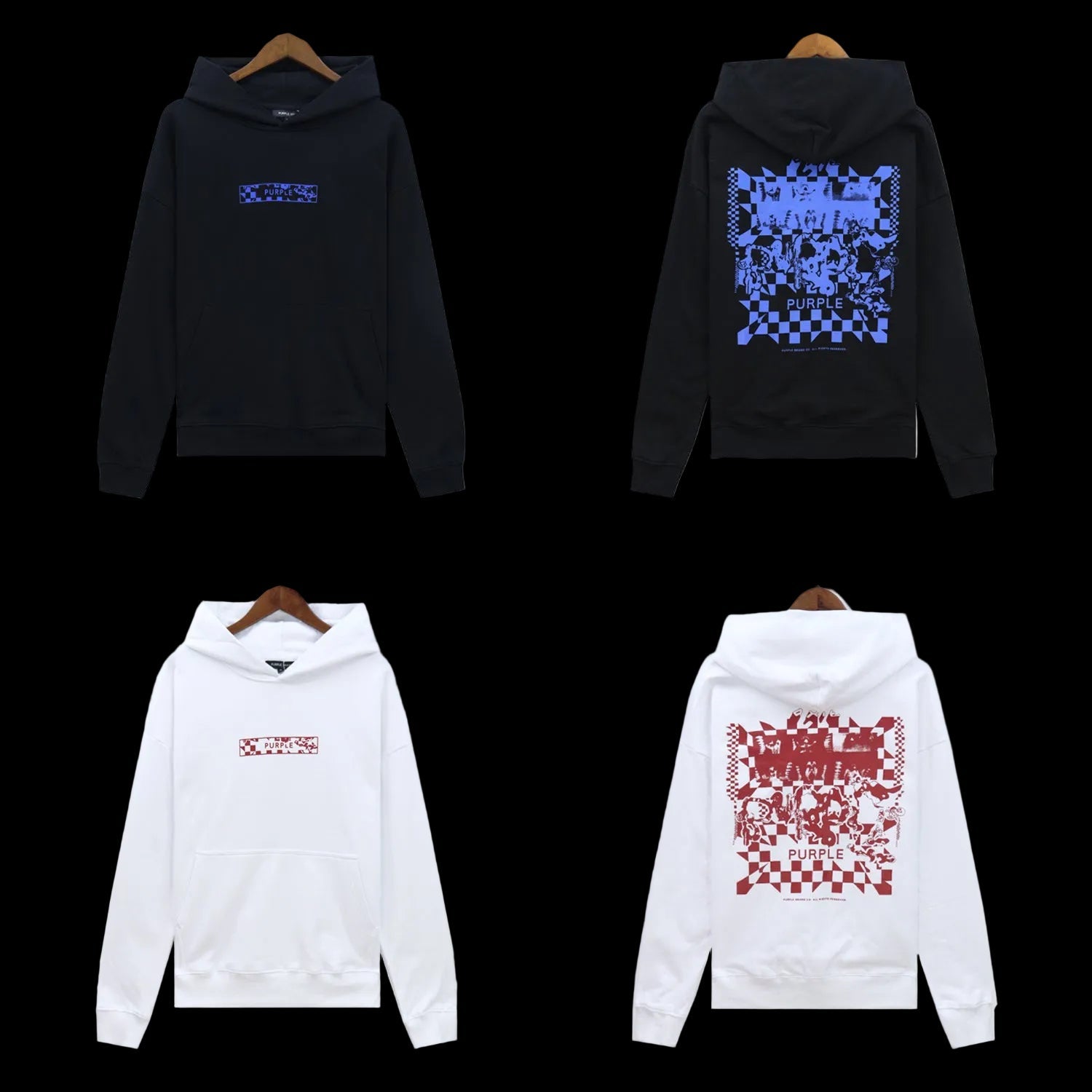 Purple Brand Hoodies